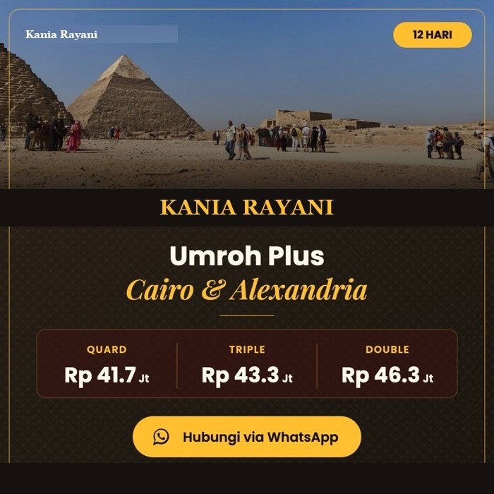 Umroh Plus Cairo Alexandria